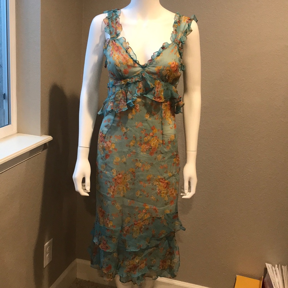 Sz 26/40 Dolce & Gabbana delicate silk dress
